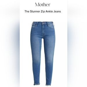 Mother Jeans The Stunner Two Step Fray Size 32 Size 14